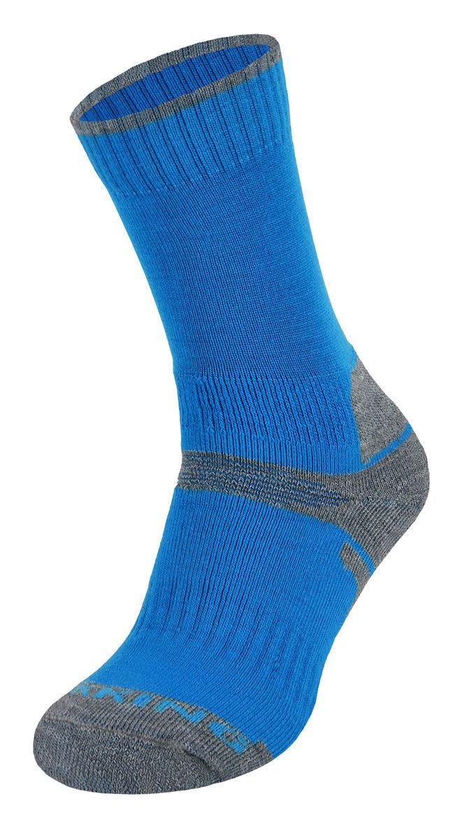 Kinder Merinowolle Wandern Socken | Comodo | Anti Blister Socken - Blau