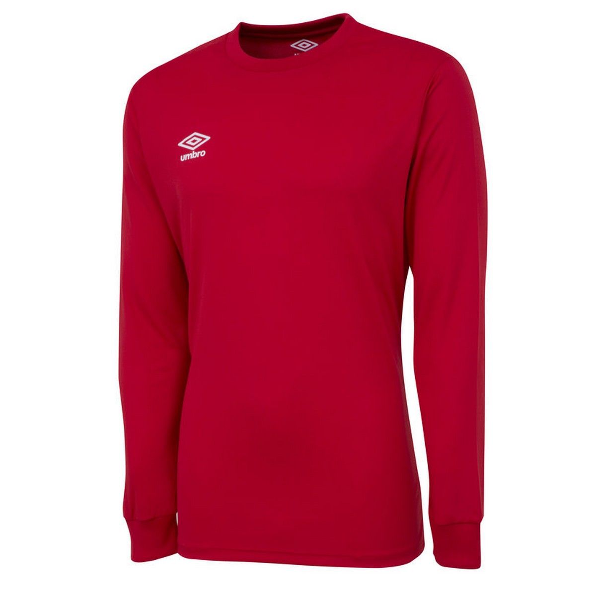Umbro - "Club" Trikot für Herren Langärmlig (Zinnoberrot)
