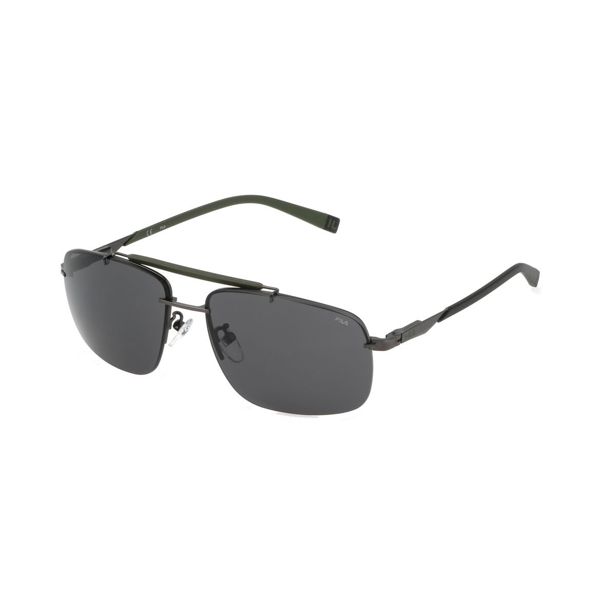 Herren Piloten Sonnenbrille ohne Rahmen aus Metall