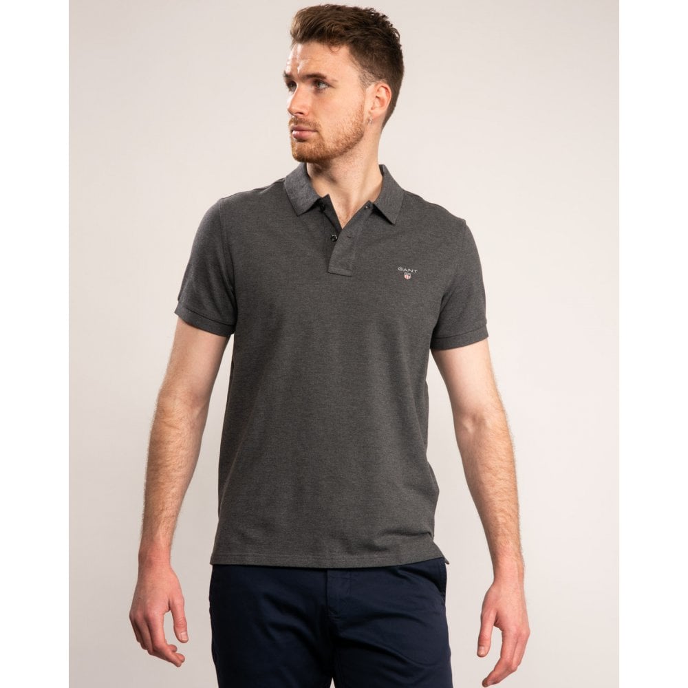 Klassisches Piqué Baumwoll-Poloshirt