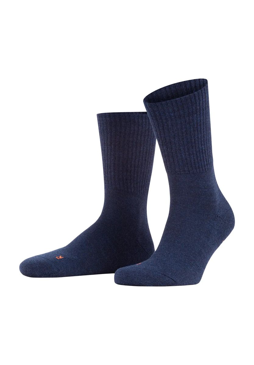 FALKE Walkie Light Trekking- und Wandersocken, klimaregulierende Merinowolle, blau, 37/38