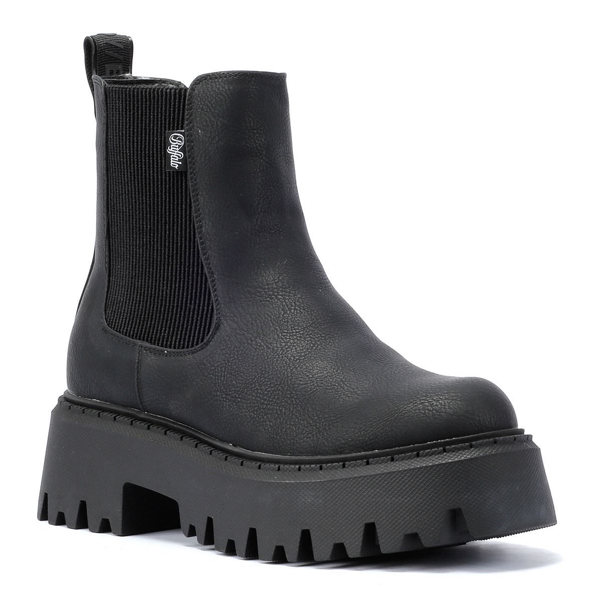 Chelsea-Boots mit Plateausohle