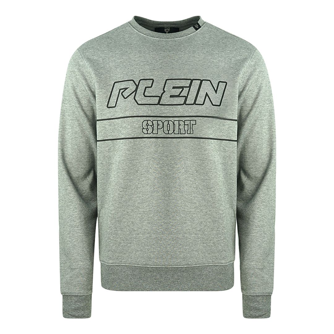 Plein Sport Logo Grafik Sweatshirt