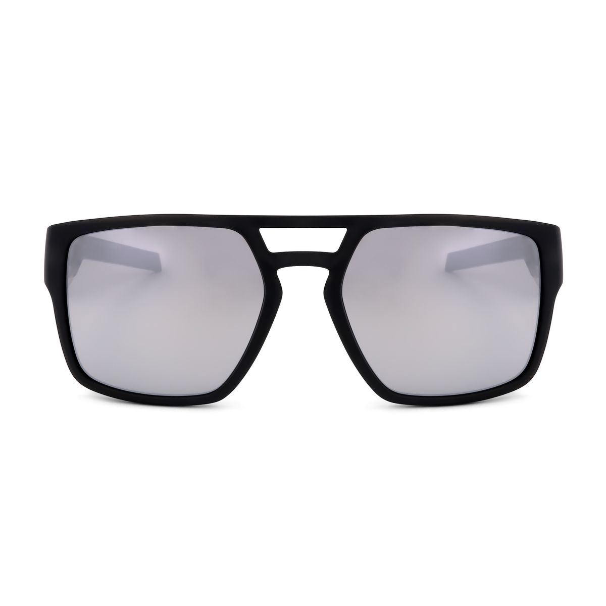 Moderne rechteckige verspiegelte Sonnenbrille