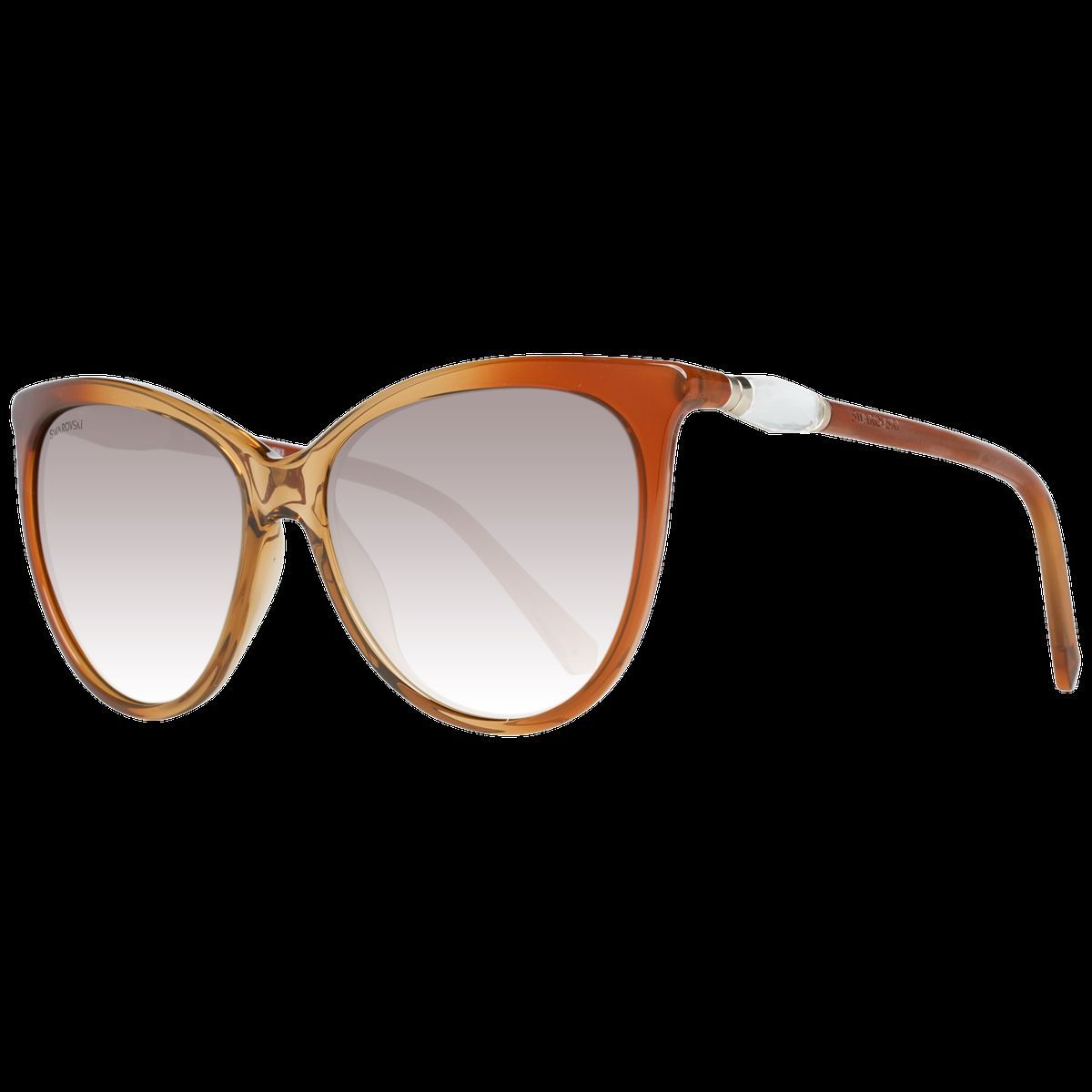 Katzenaugen Sonnenbrille Braun Verlauf
