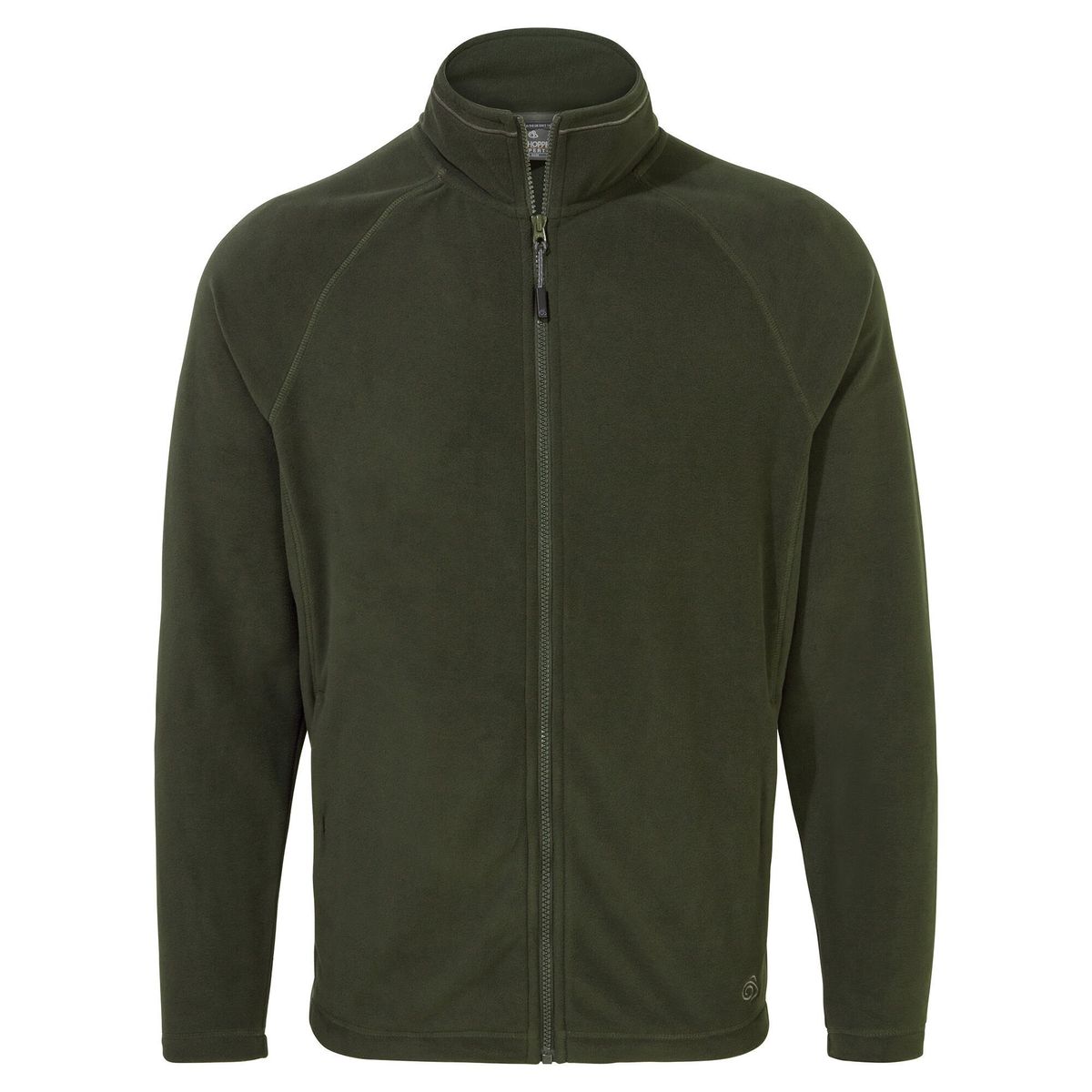 Herren Fleecejacke mit durchgehendem Reißverschluss