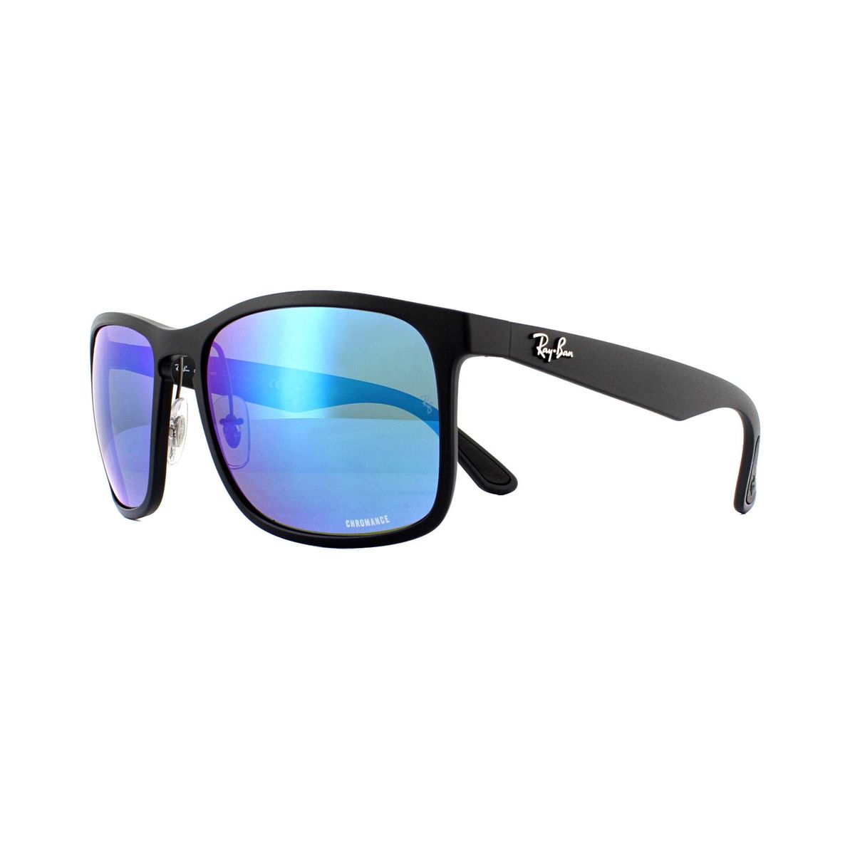 Polarisierte Chromance-Sonnenbrille mit quadratischem Rahmen