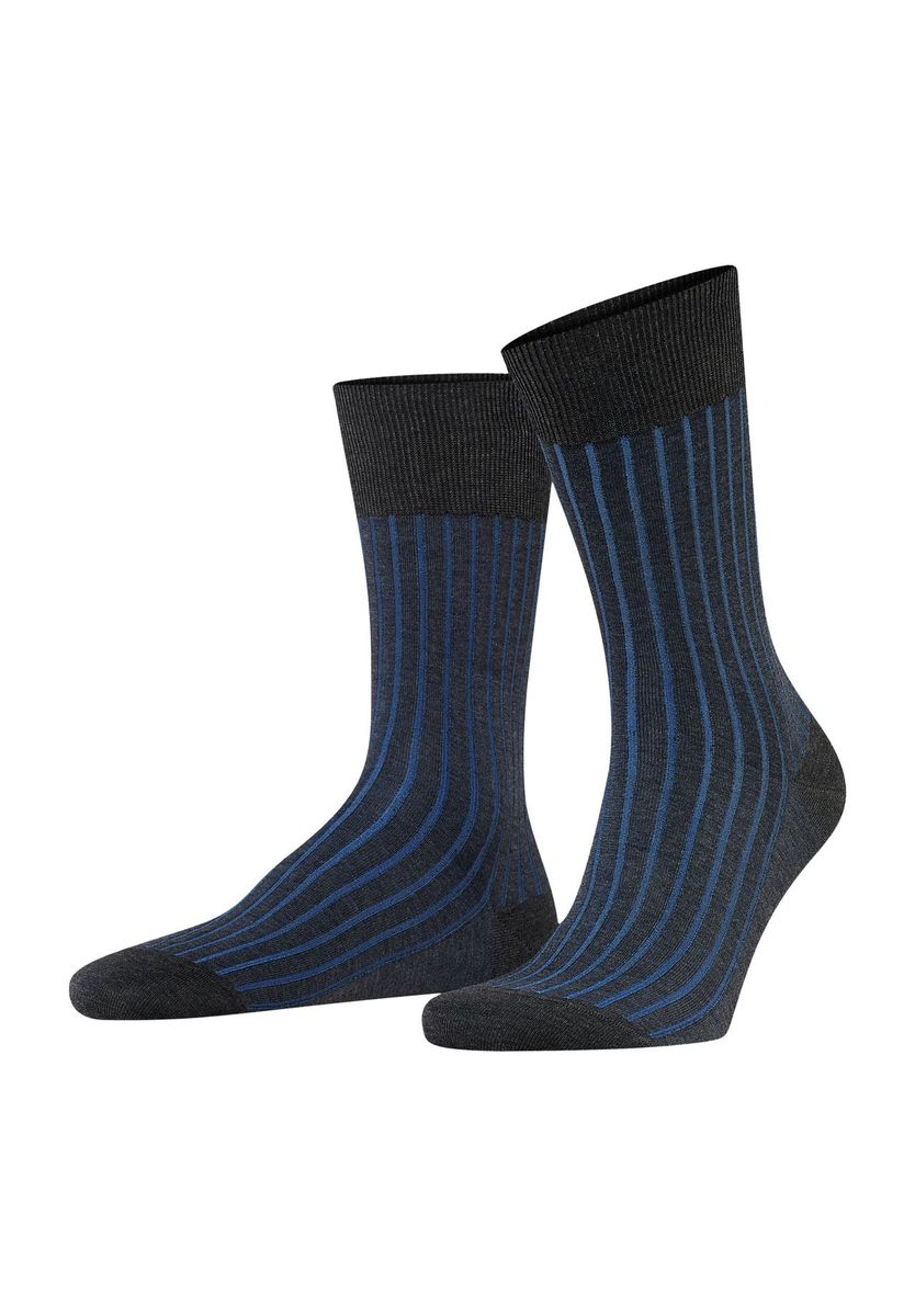 FALKE Socken, druckfrei, verstärkte Belastungszonen, für Herren, blau, 45/46
