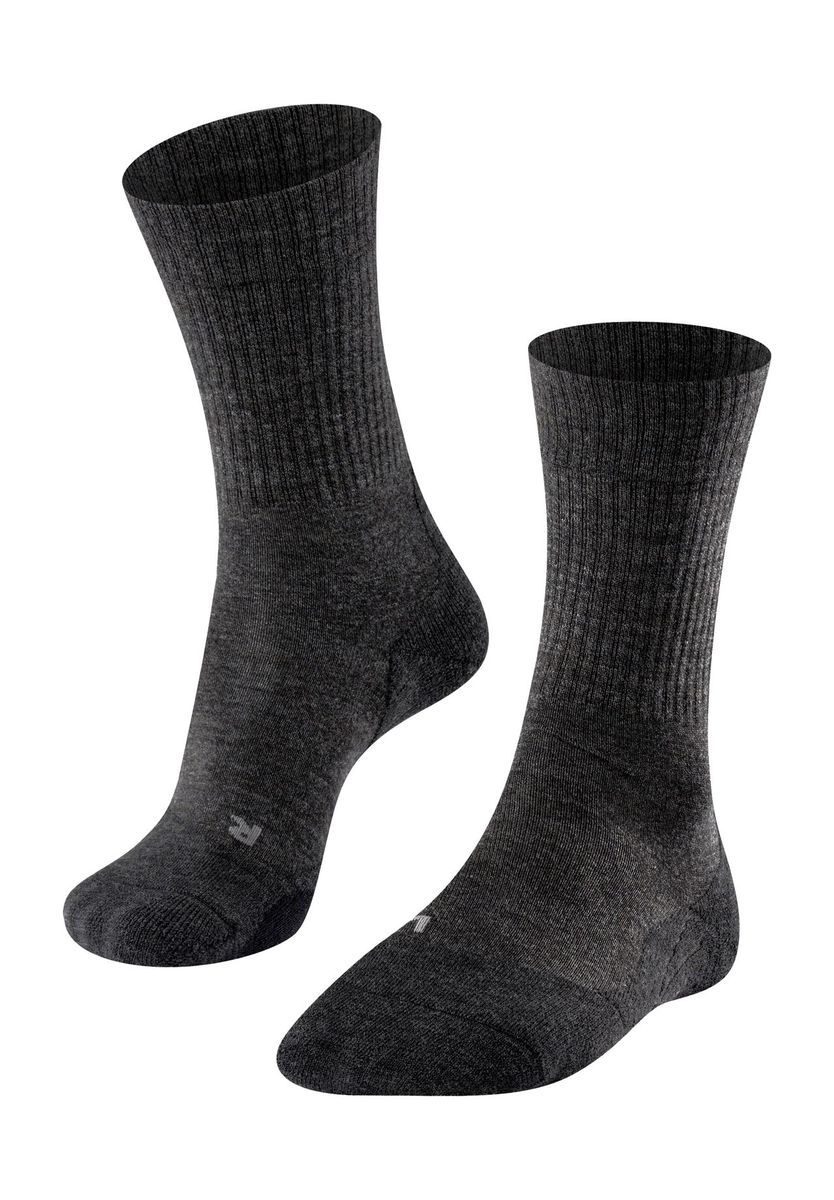 Wandersocken aus Merinowolle mit mittlerer Polsterung