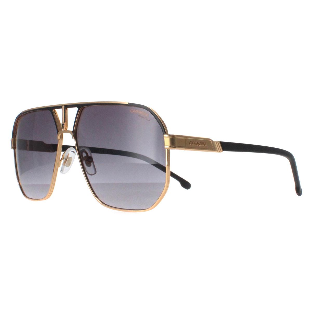 Retro-Navigator-Sonnenbrille in Gold