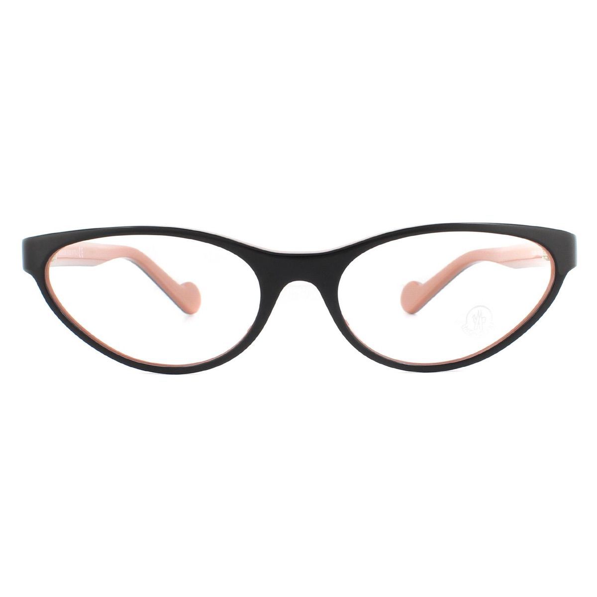 Schwarze Cat-Eye-Brillenfassung