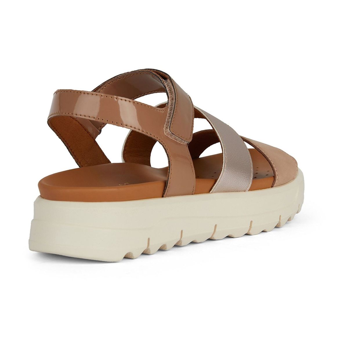 Leichte Plateau-Sandalen mit Mehrfachriemen