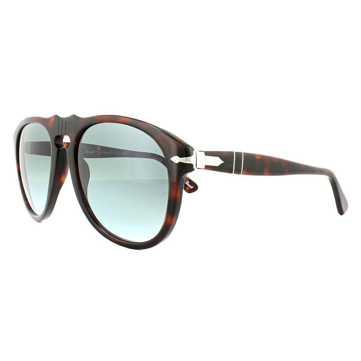 Klassische Piloten-Sonnenbrille in Schildpatt-Optik
