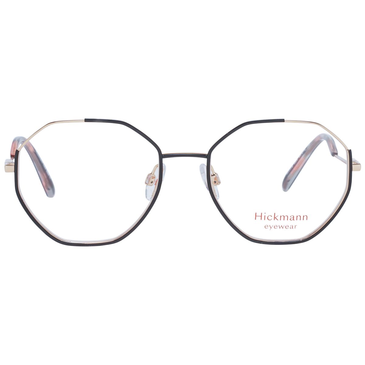 Geometrische Metall-Vollrandbrille