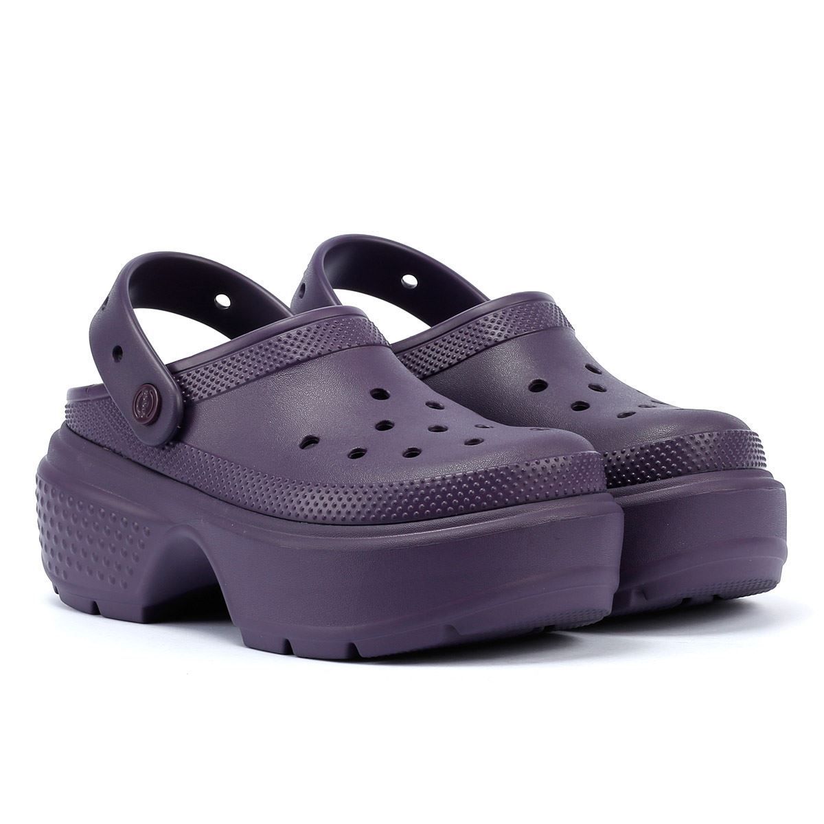 Crocs Stomp Frauen Dark Iris Clogs