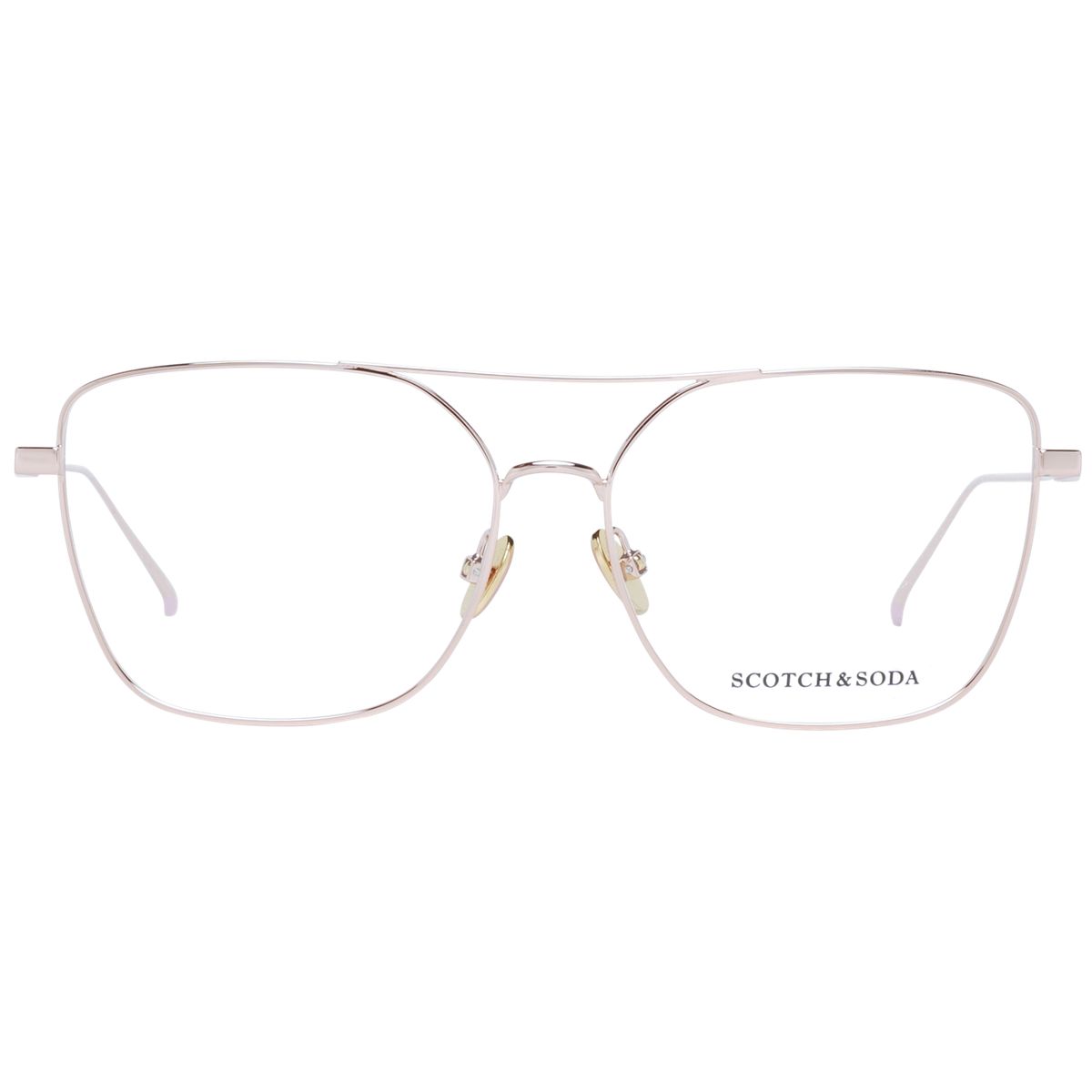 Minimalistische Eckige Pilotenbrille Brillenfassung