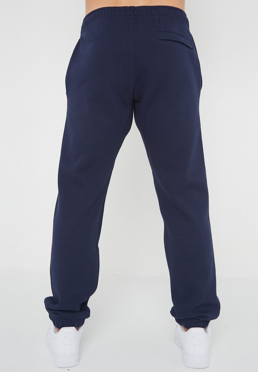 Fleece-Jogginghose mit elastischen Bündchen