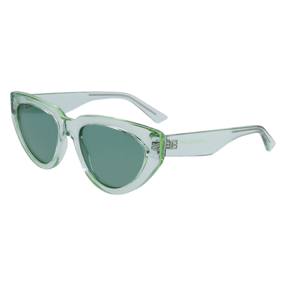 Mintgrüne Cat-Eye Sonnenbrille