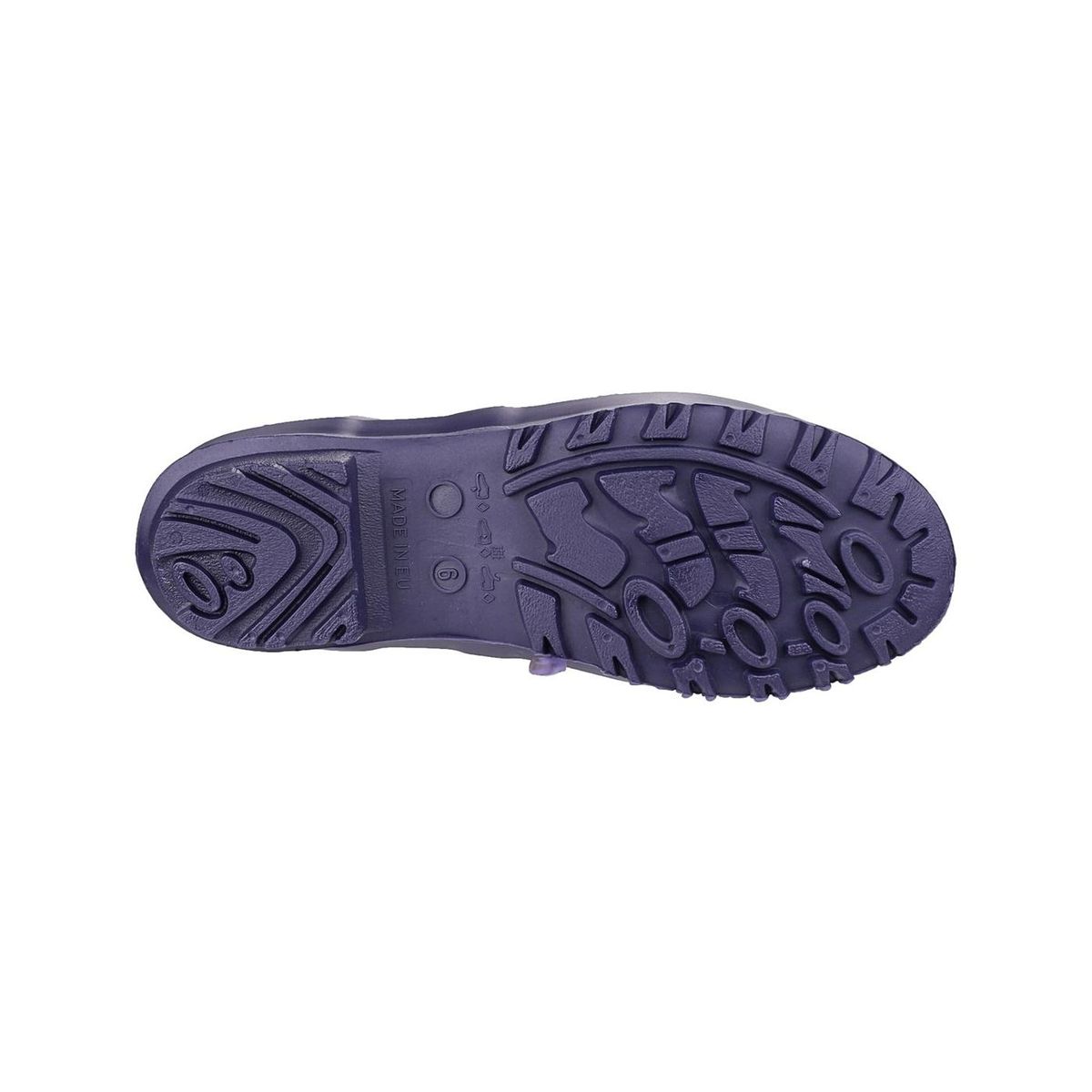Hohe Gummistiefel mit Schnalle