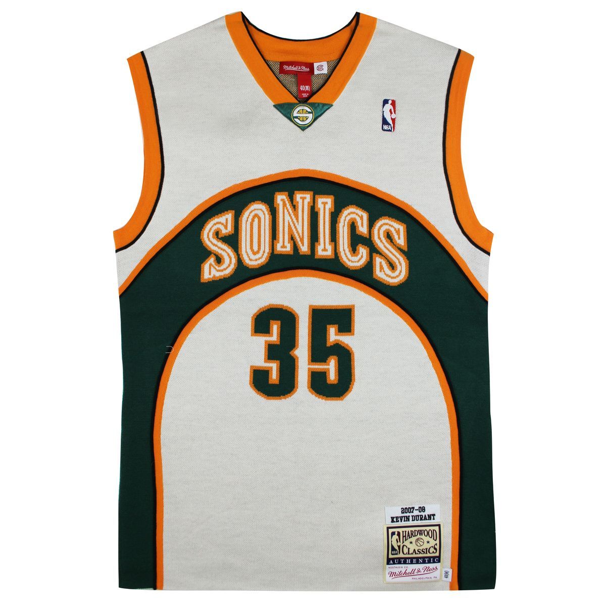 Mitchell & Ness X Clot M & N Seattle Supersonics Strick Kevin Durant Jersey