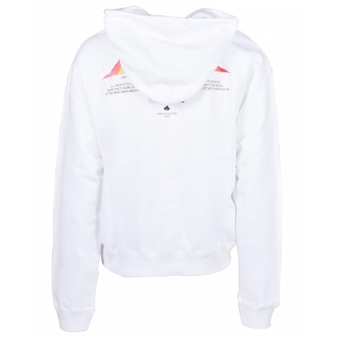 Hoodie mit Graffiti-Print Logo
