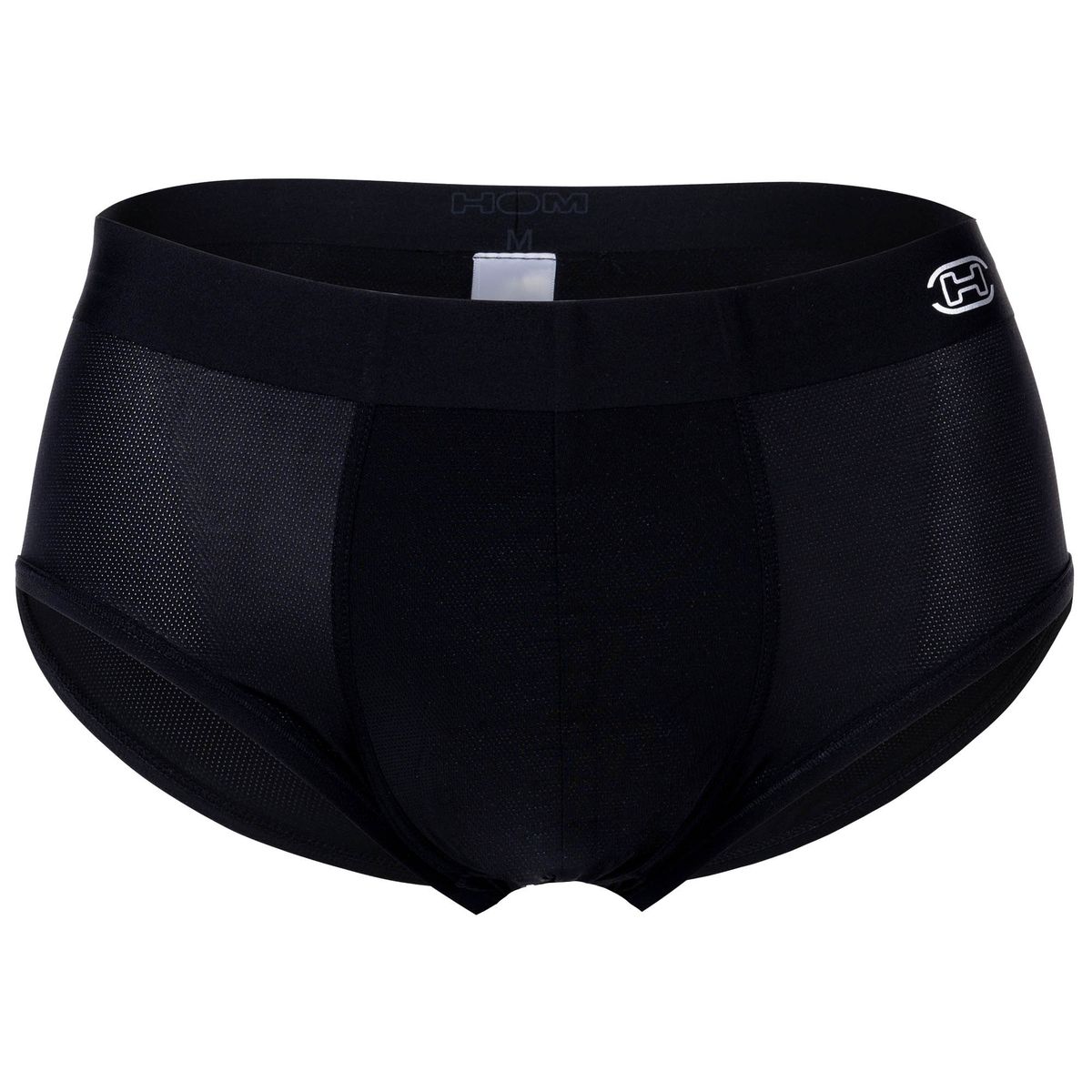 Schwarze Herren Komfort Mini Slips