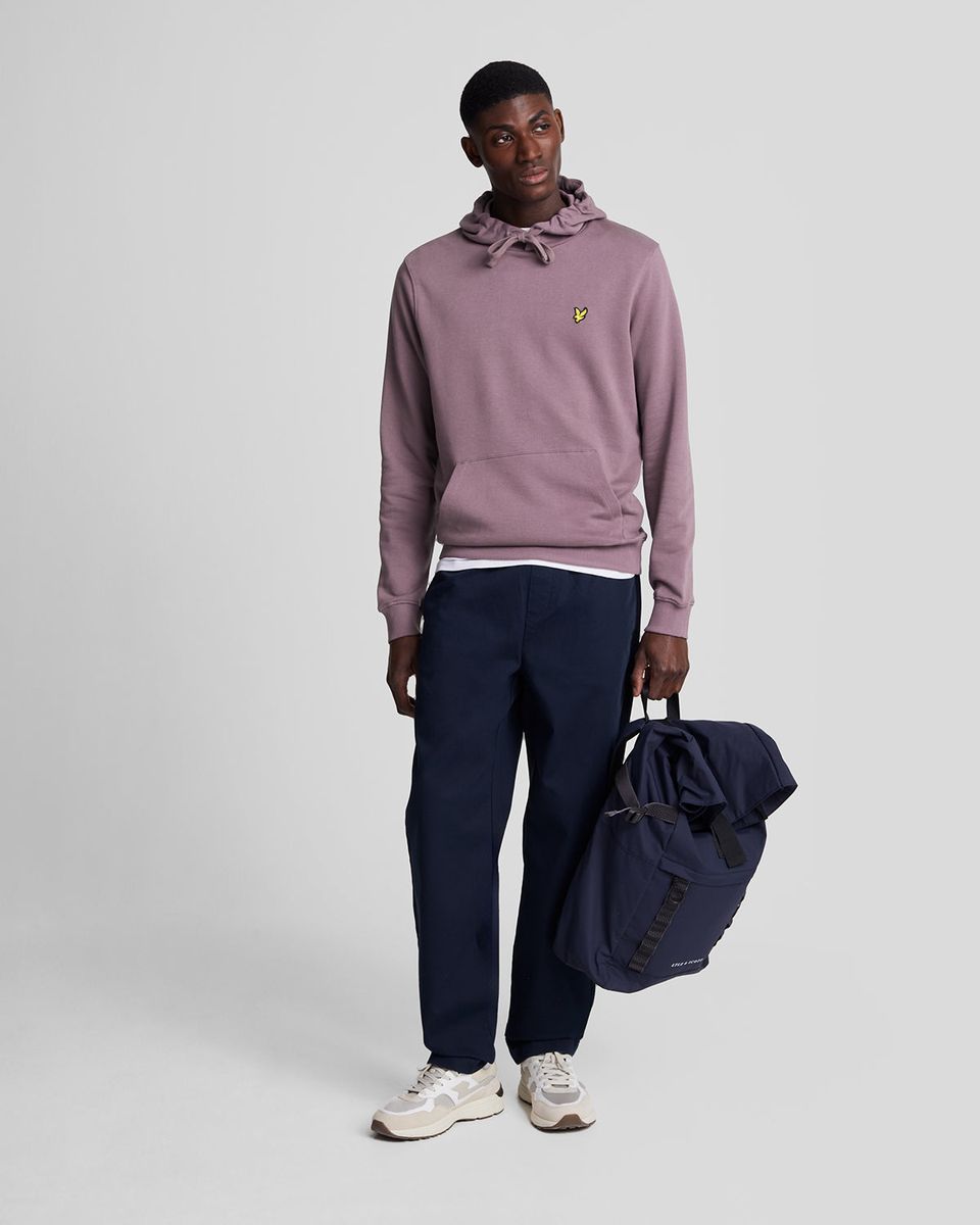 Klassischer Kapuzenpullover mit Logo
