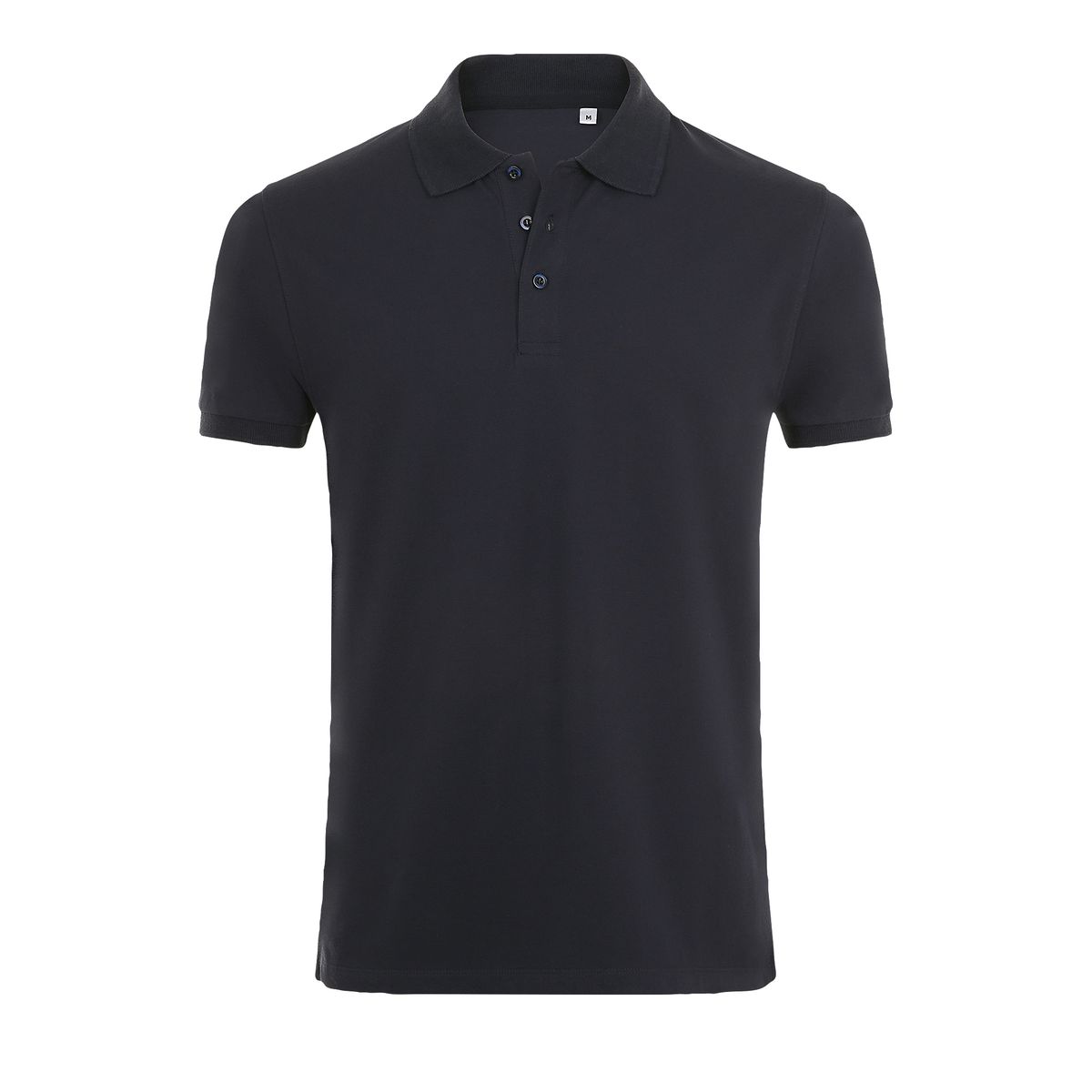 Klassisches figurbetontes Baumwoll-Poloshirt