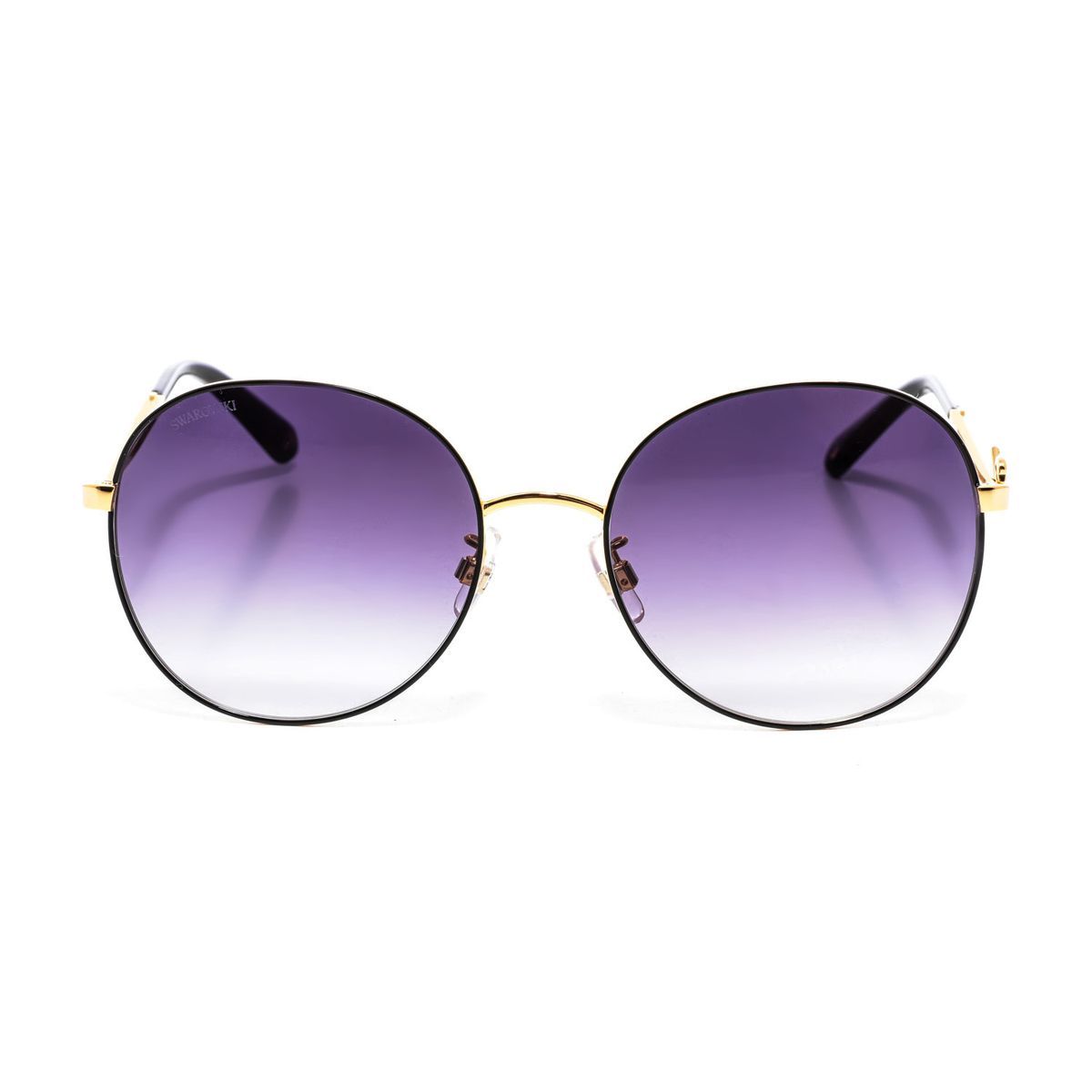 Runde Sonnenbrille mit Metallrahmen