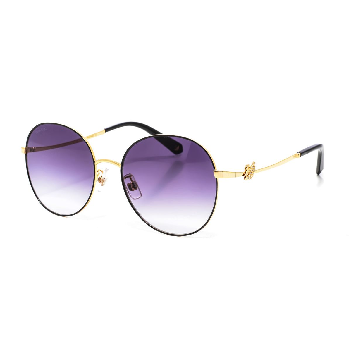 Runde Sonnenbrille mit Farbverlauf
