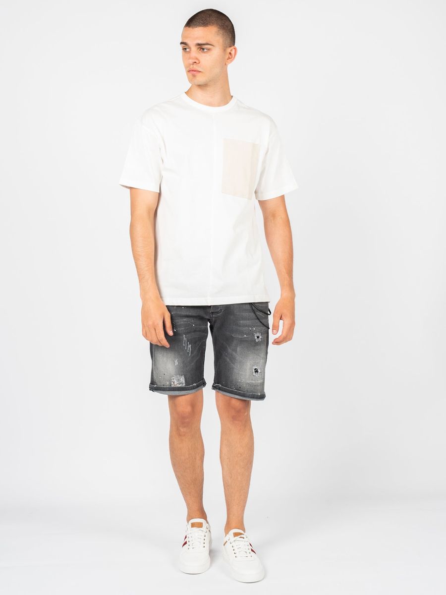 Herren Oversized Colorblock T-Shirt