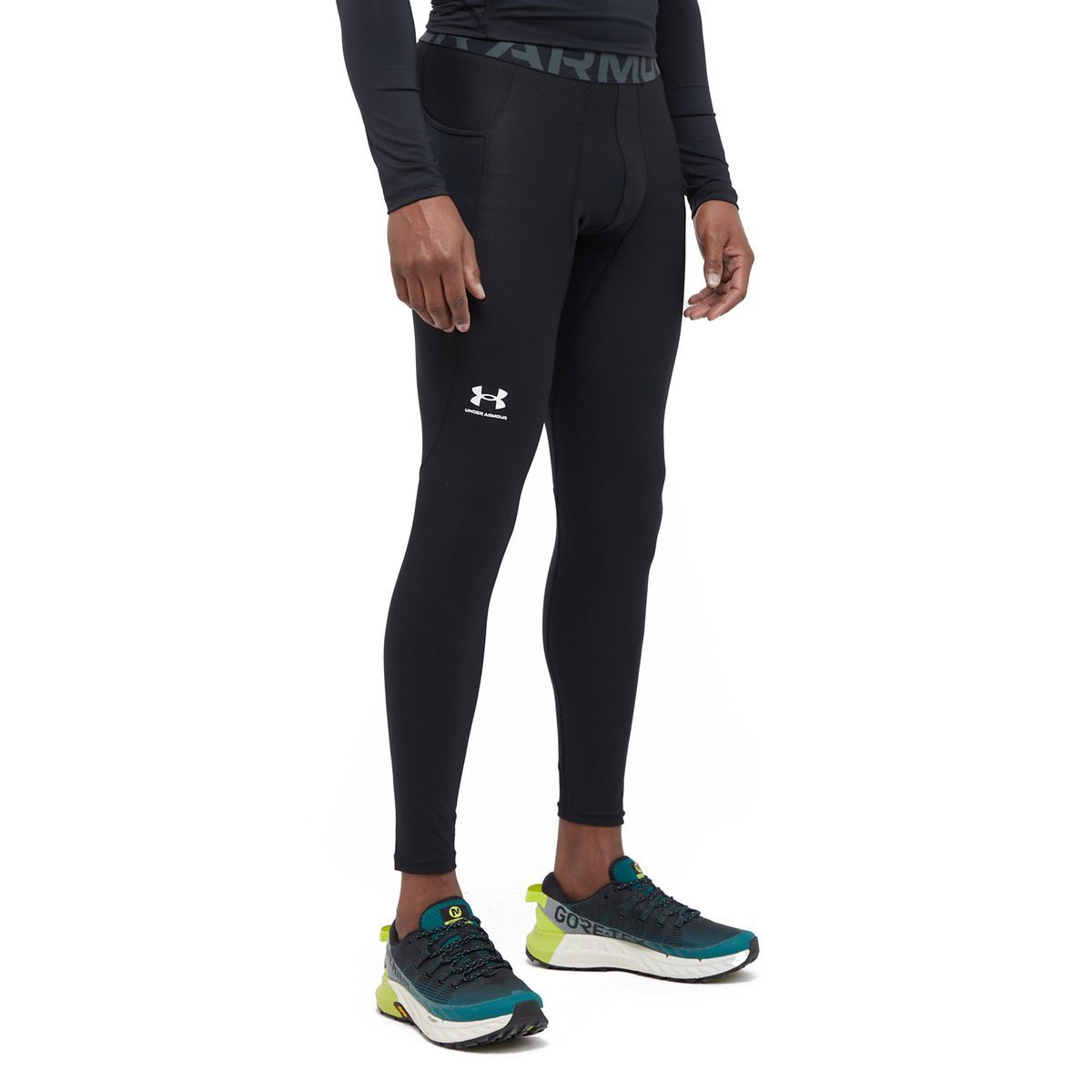 Under Armour Herren HeatGear Leggings, Schwarz
