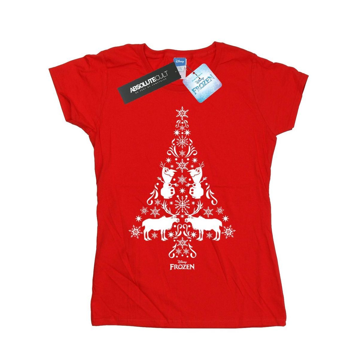Frozen Weihnachtsbaum Grafik T-Shirt