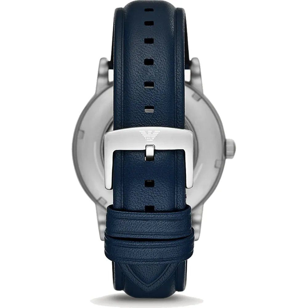 Luigi Automatik-Armbanduhr mit Skelett-Zifferblatt
