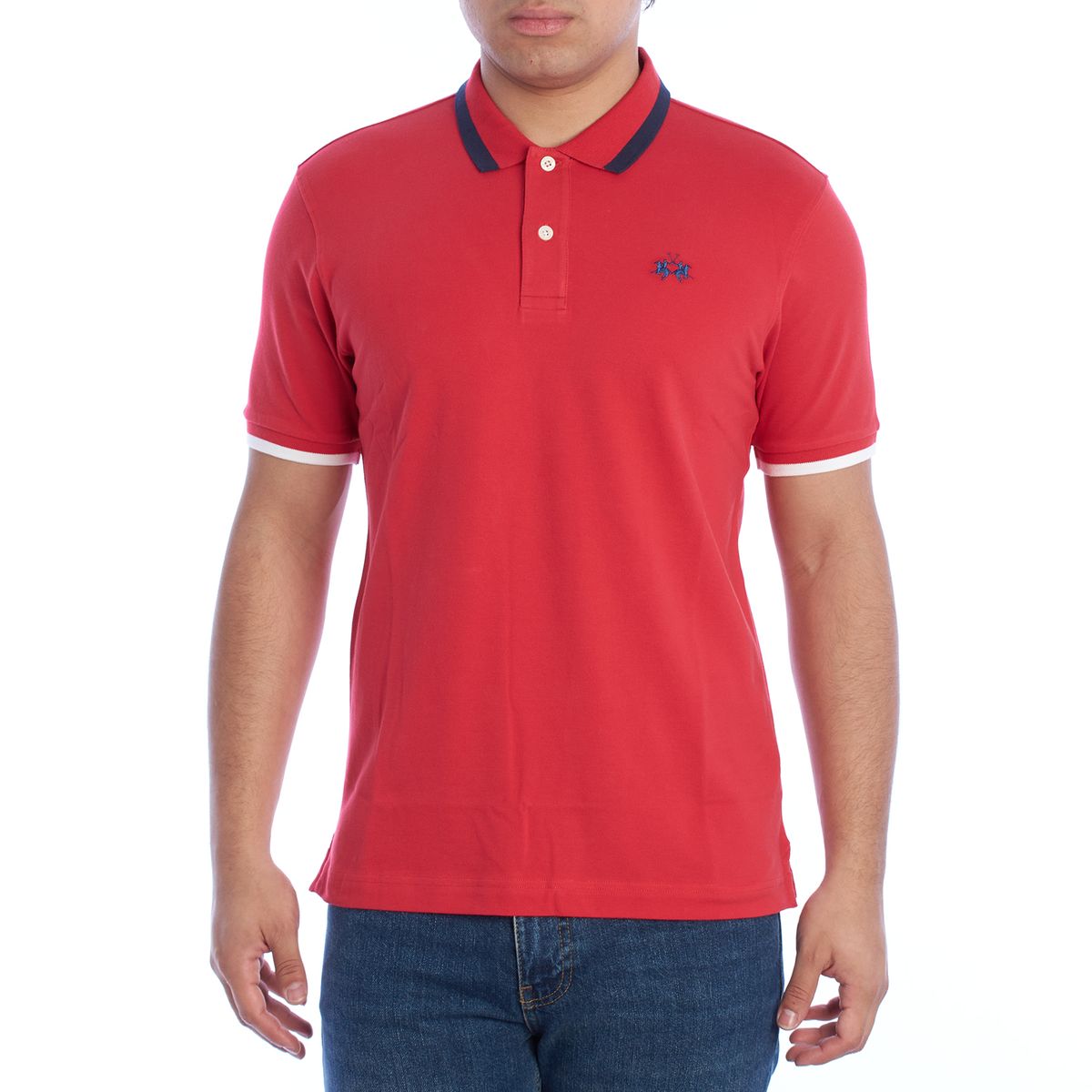 Slim Fit Kurzarm Poloshirt