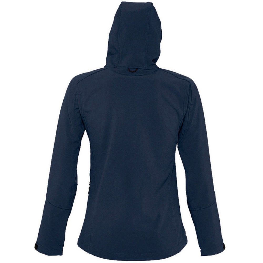 Wetterfeste Softshell-Jacke mit Kapuze