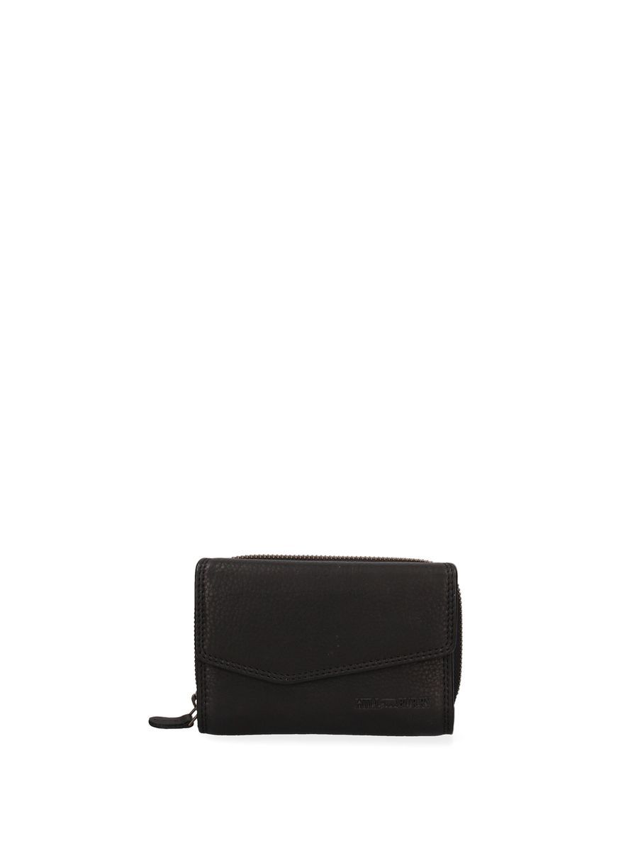 Kompaktes Leder-Bifold-Portemonnaie