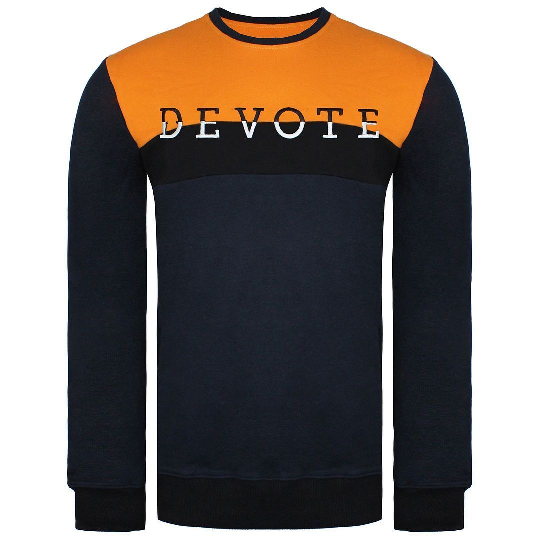 Color Block Pullover Sweatshirt