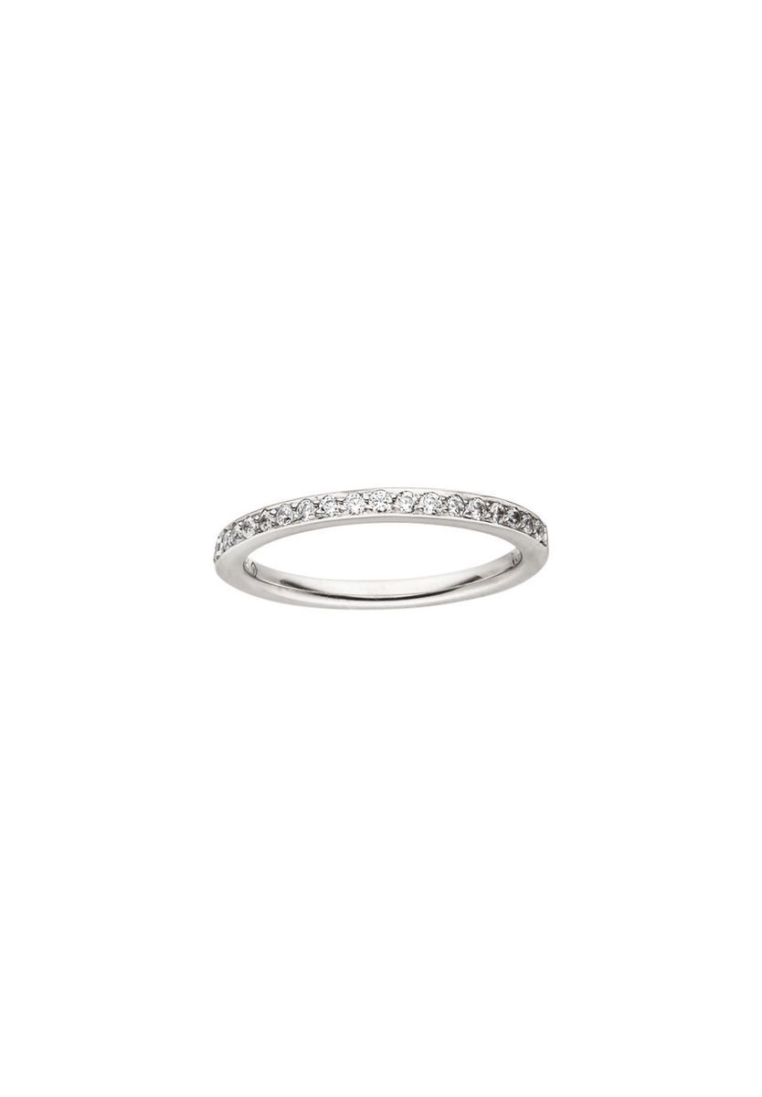 Eleganter Sterling Silber Zirkonia Ring