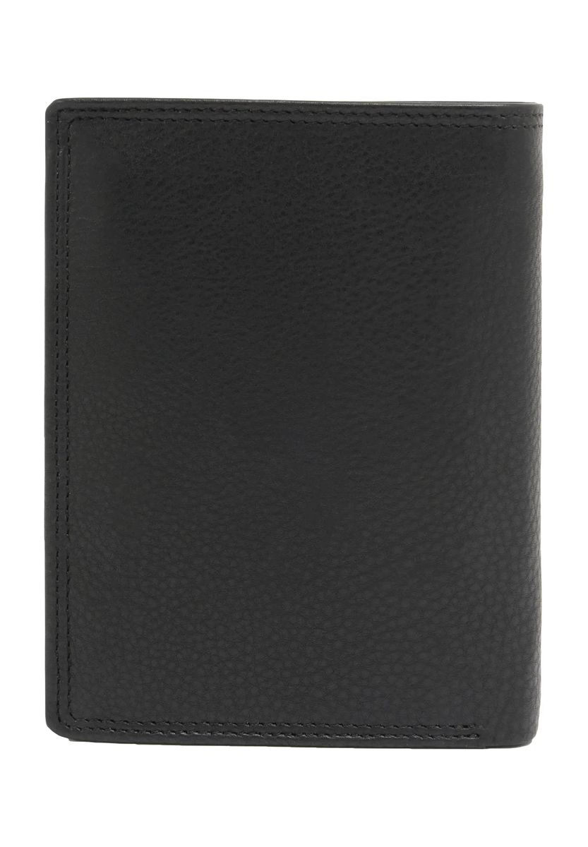 Esquire Scheintasche, aufklappbar, Leder, Hochformat, für Herren, schwarz