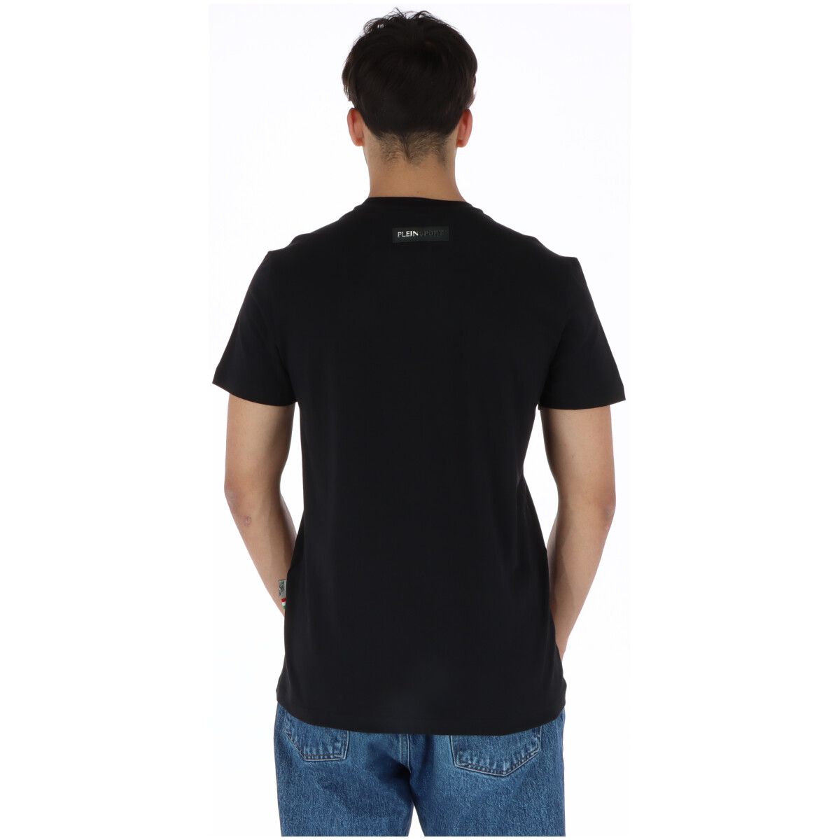 Jersey aus Baumwolle mit Tigerkopf-Grafik