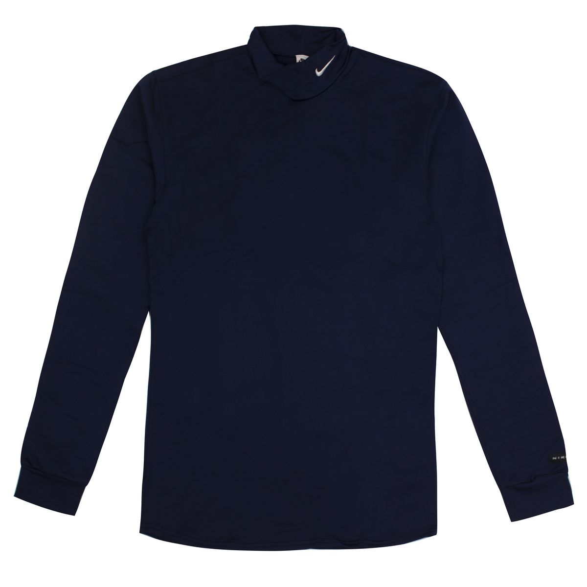 Herren Langarm Mock Neck Oberteil