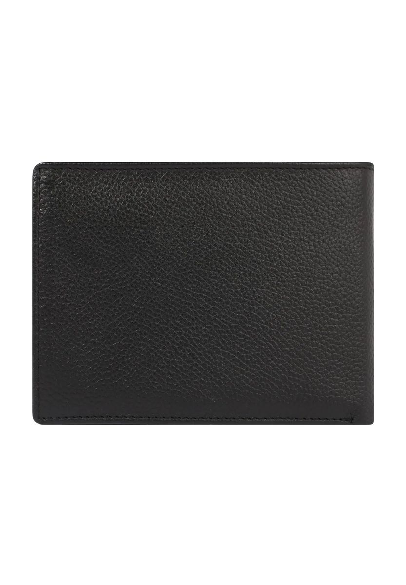 Klassische Leder-Brieftasche mit Narbung