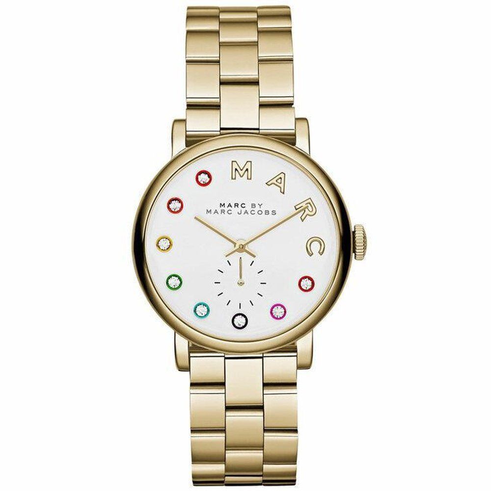 Marc Jacobs Goldfarbene Damenuhr