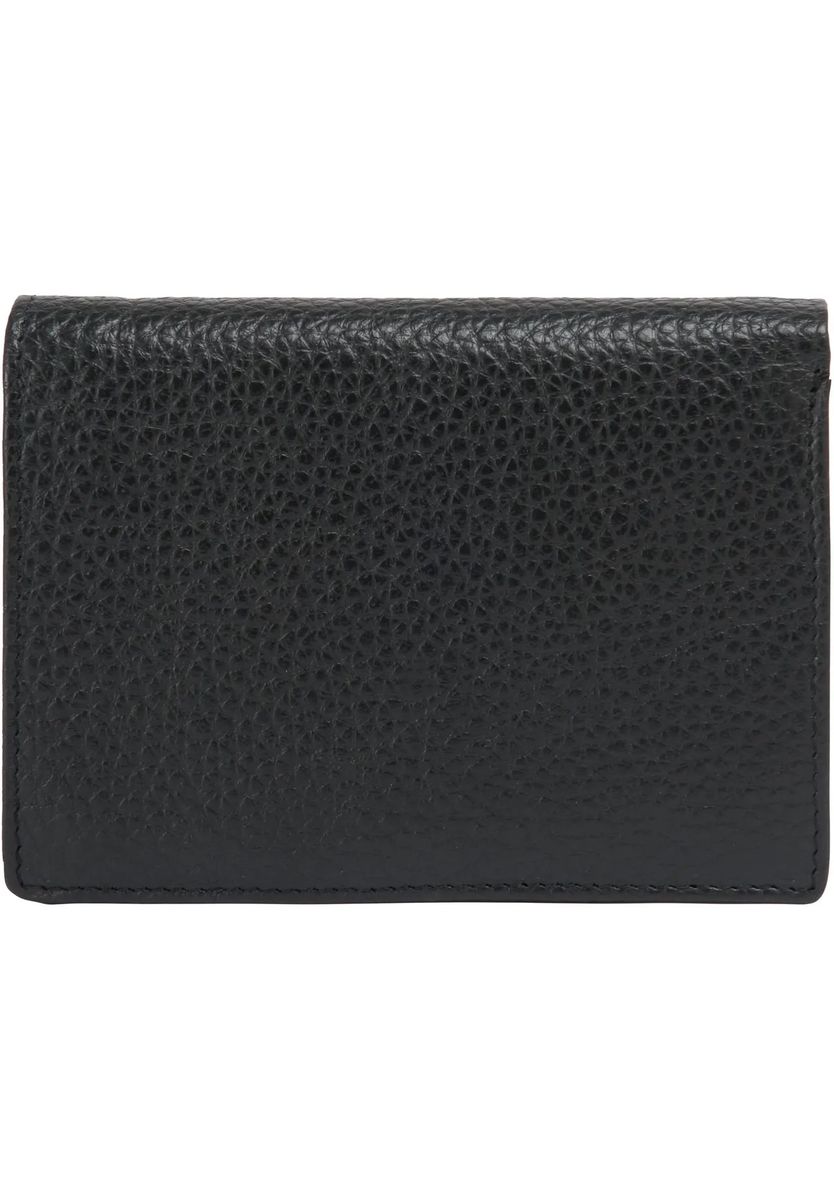 Bifold-Geldbörse aus genarbtem Leder
