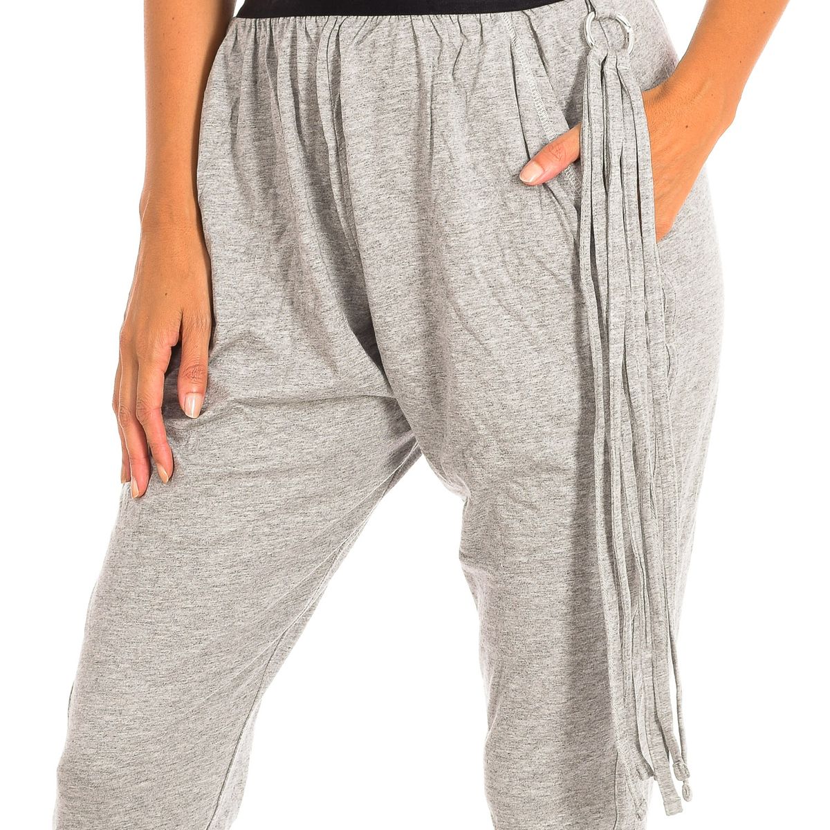 Sportliche Harem Caprihose