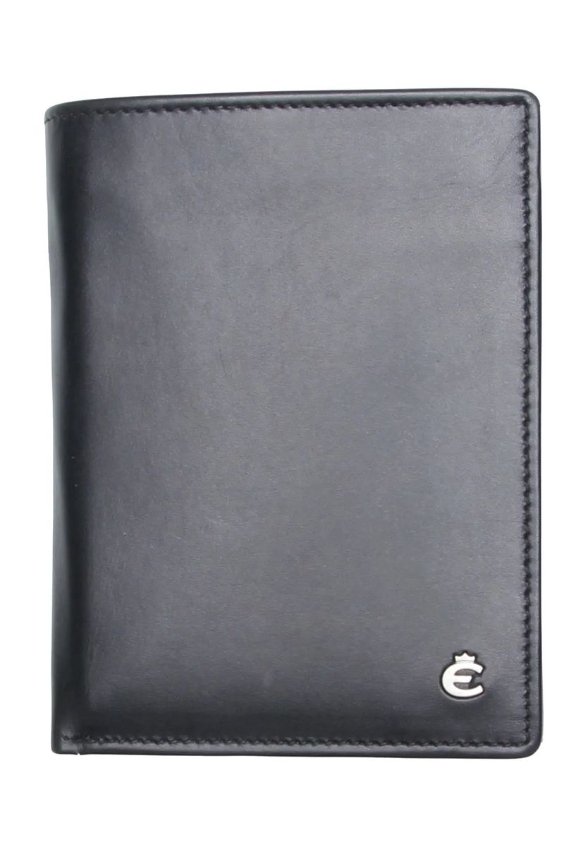 Esquire Brieftasche, Leder, für Herren, schwarz