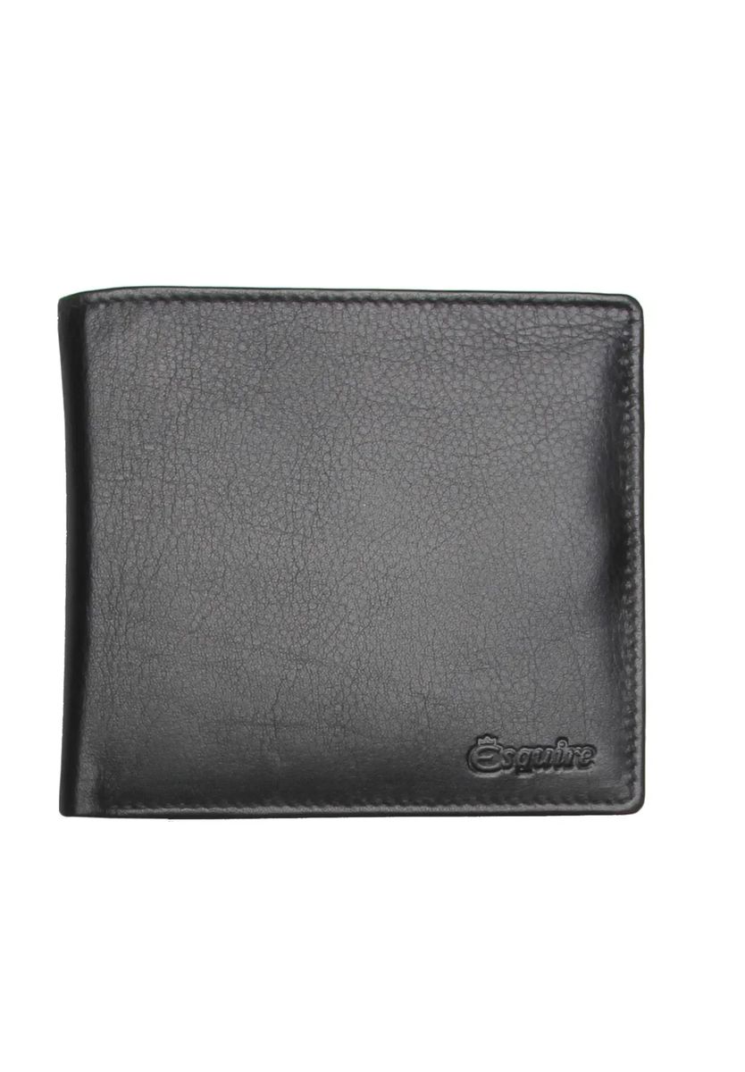 Esquire Brieftasche, RFID-Schutz, Leder, schwarz