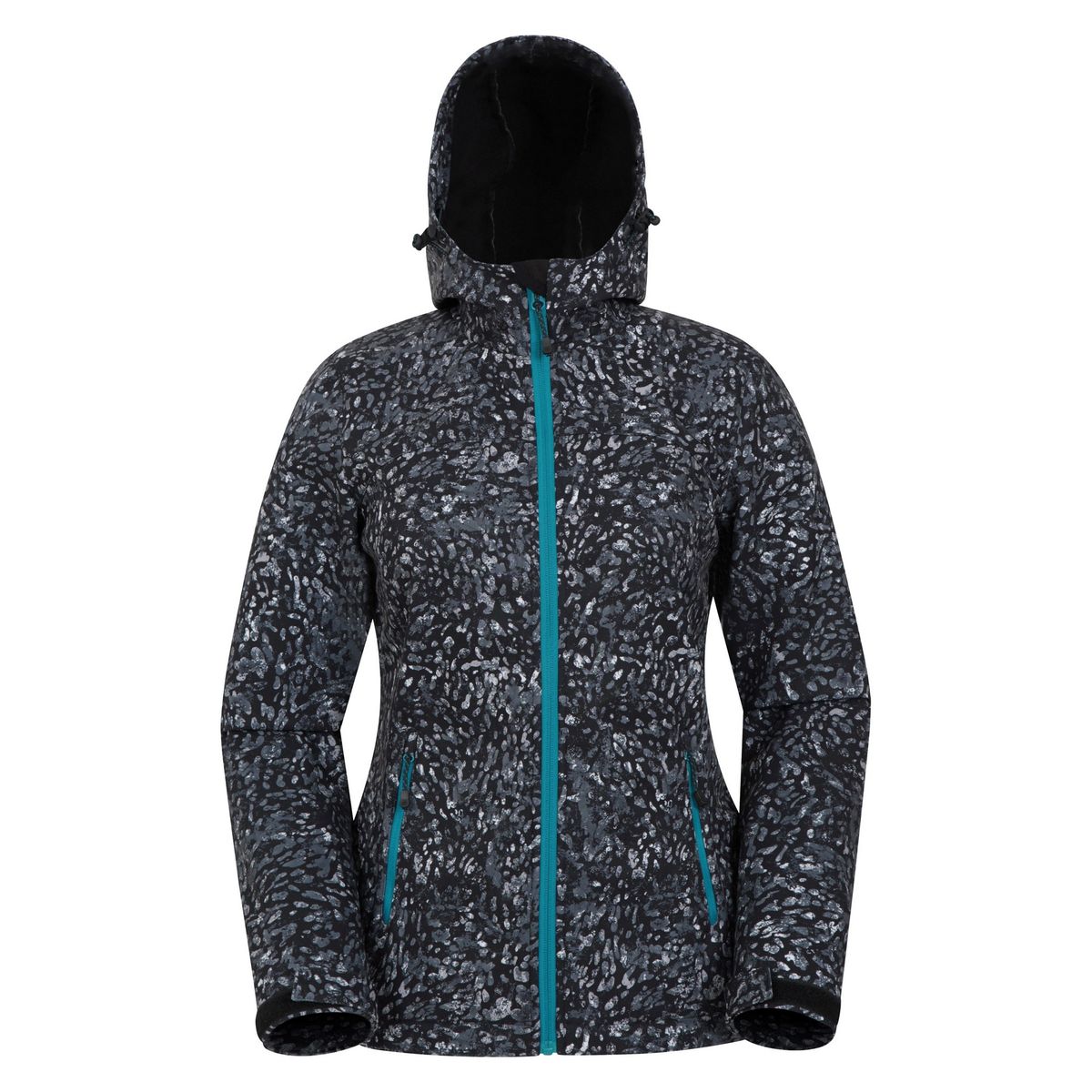 Damen Softshelljacke mit Tiermuster