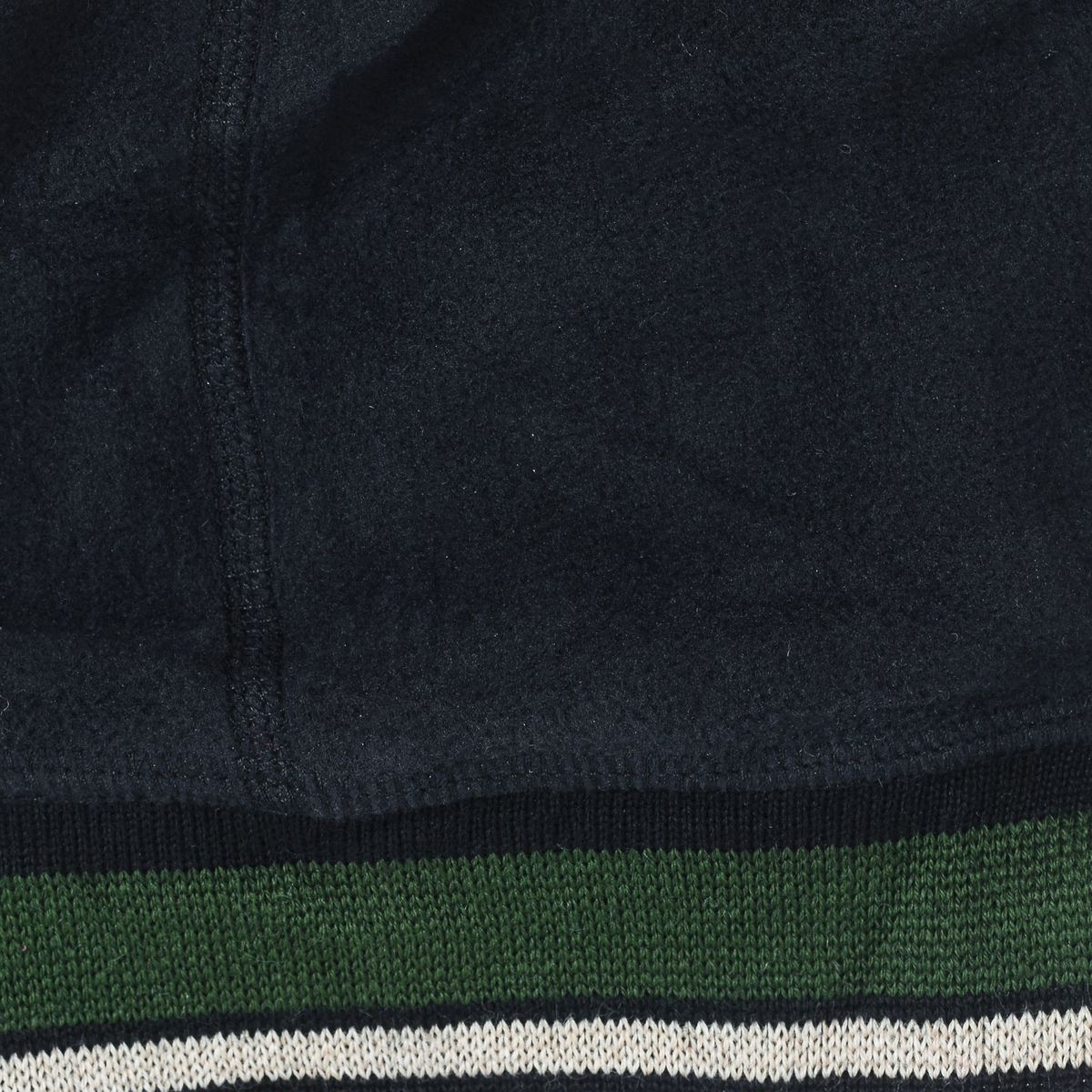 Beanie aus Funktionsfleece mit Streifen